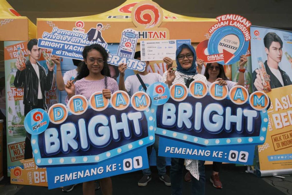 Dua Tutup Botol Pertama ICHITAN Dream Bright Jadi Kado Spesial Ulang Tahun